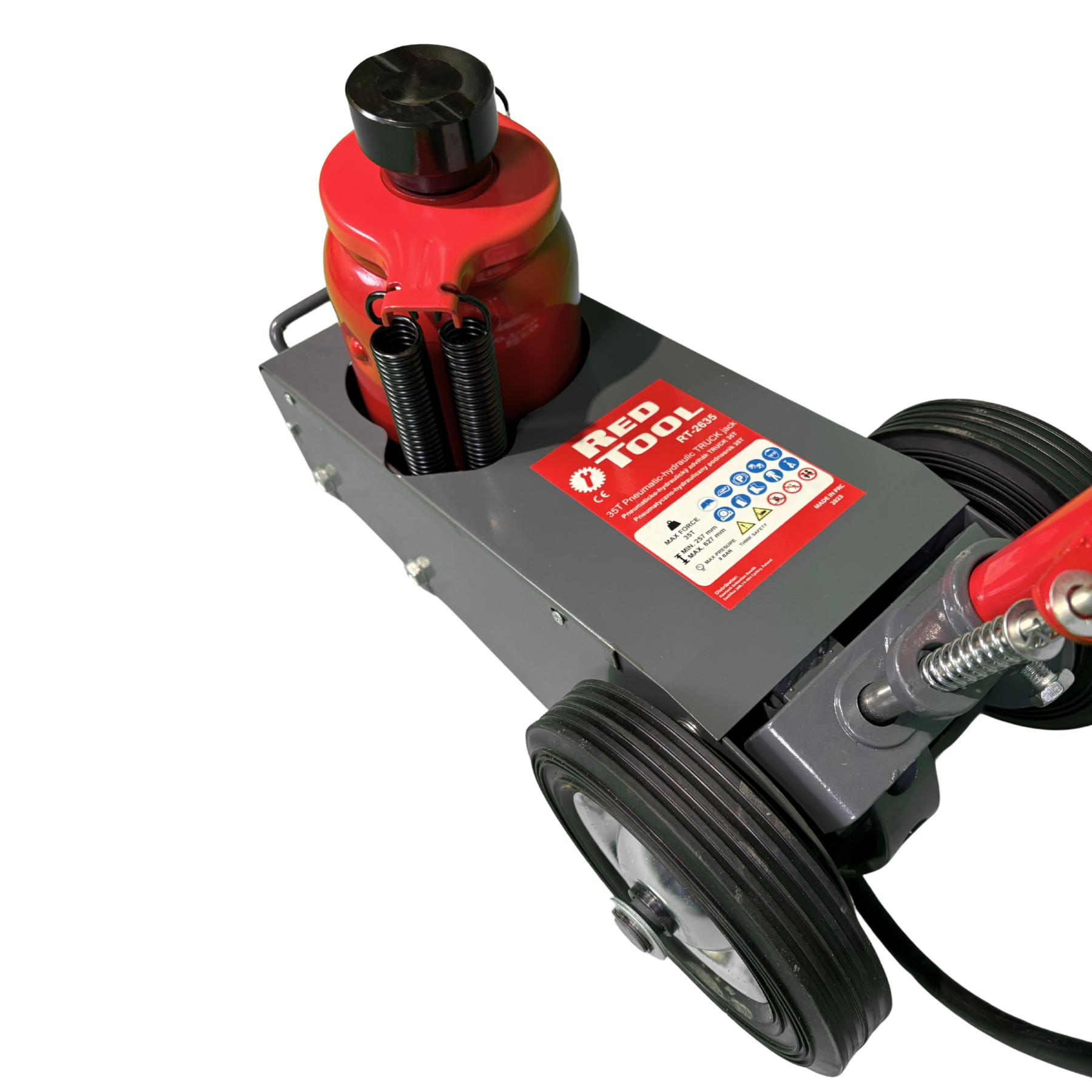 REDTOOL Pneumaticko-hydraulický zdvihák TRUCK 35t RT-2635 (14)